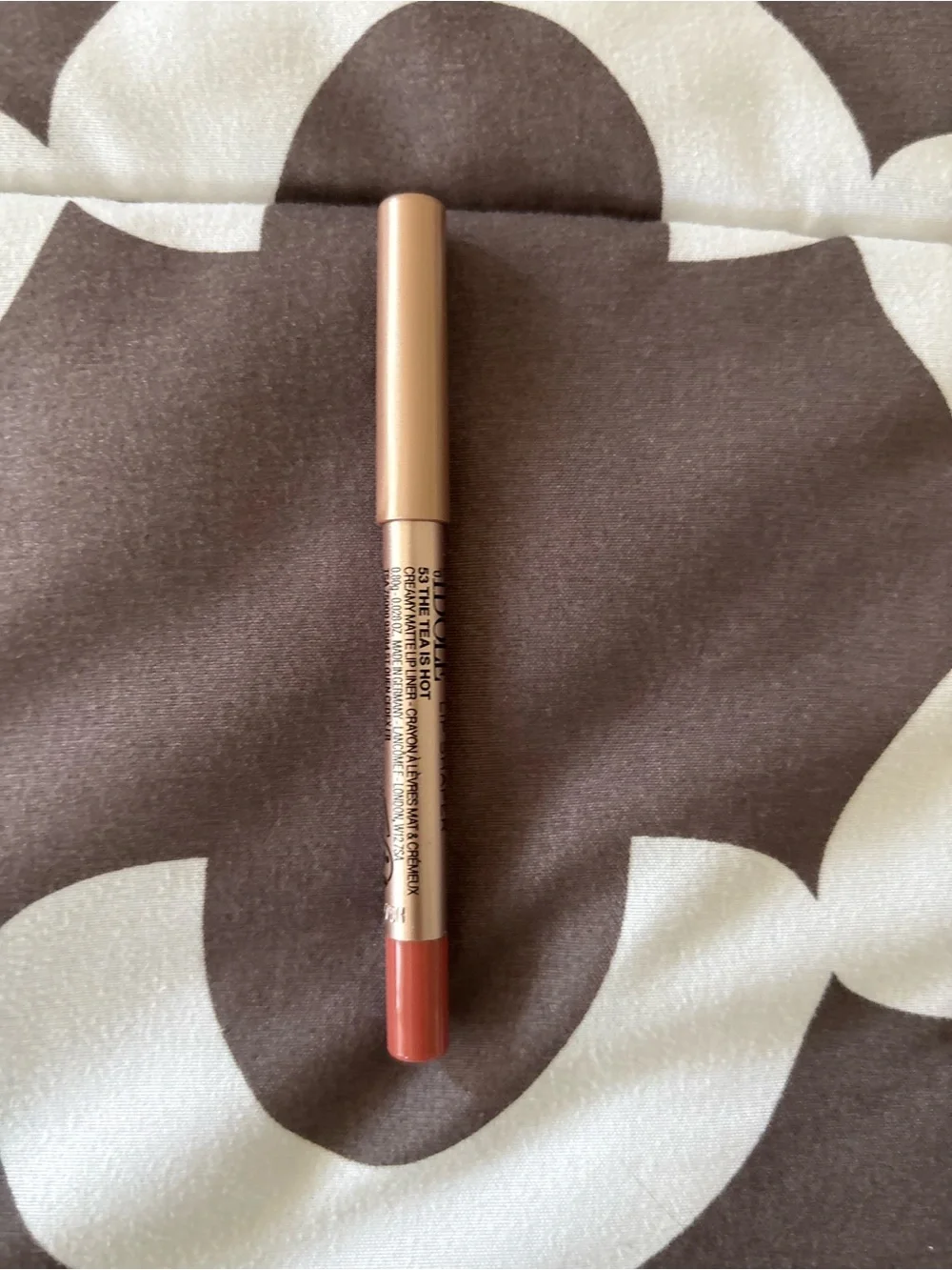 Lancome Idole Lip Shaper Creamy Matte Lip Liner in Shad 53 The Tea is Hot New